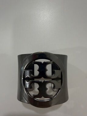 Excellent Condition Tory Burch Cuff-Gunmetal